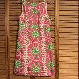 Lilly Pulitzer Shift Dress Size 4, EUC